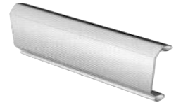 Lame pleine pour rideau métallique installée par LE STORISTE servant à la protection de devantures de commerce